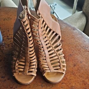 Dolce Vita Brown Strappy Sandals